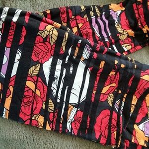 TC Halloween Skull lularoe leggings